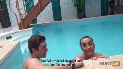 Aventuras sexuales in a private pool: POV reality with young Czech cutie - Czech Republic on girlsporntube.one