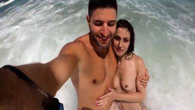 Having Fun With Hot Italian Girl In A Nude Beach 5 Min With Antonio Mallorca - Italy on girlsporntube.one