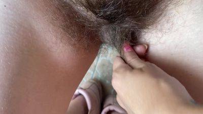 Hairy Bush Fetish Video Pov Closeup on girlsporntube.one