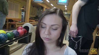 Czech pornstar takes a wild ride in bowling alley - Czech Republic on girlsporntube.one