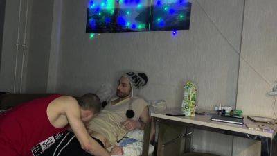 #1.143 Bisexual Home Party - 2 Guys Fuck Girlfriend All Night on girlsporntube.one