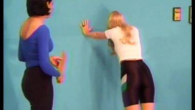 Horny Blond Hair Coed Katie Paddled Twice By Miss Moore on girlsporntube.one