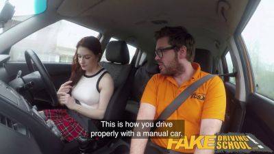 Anna De Ville gets her tight ass drilled hard in fake driving school - Britain on girlsporntube.one