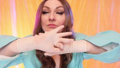 Arya Grander - Asmr: Surgical Latex Gloves on girlsporntube.one