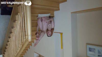 Stripping And Playing With Myself On The Staircase on girlsporntube.one