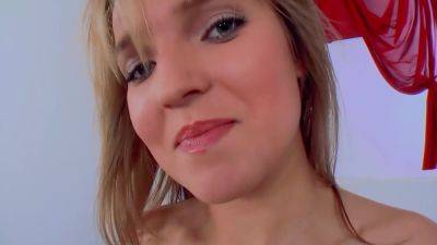 A Beautiful Blonde Teen From Germany Dildoing Her Muff In Pov - Germany on girlsporntube.one