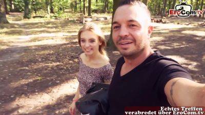 Small 18yo tourist teen seduced in public for outdoor sex story - Germany on girlsporntube.one