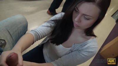 POV reality porn with a horny Czech teen getting a taste of reality - Czech Republic on girlsporntube.one