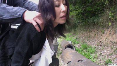 Mature Japanese Outdoor Bottomless Bicycle Riding And Sex 5 Min With Asian Milf And Blue Sky - Japan on girlsporntube.one