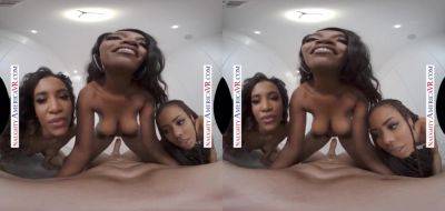 POV Foursome with Daya Knight, Demi Sutra, and Kira Noir, Share YOUR Cock - Daya knight on girlsporntube.one