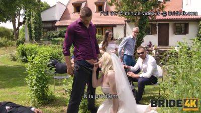 BRIDE4K. Runaway Groom on girlsporntube.one