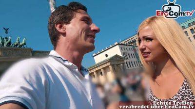 German blonde teen model try public Real blind date in berlin - Germany on girlsporntube.one