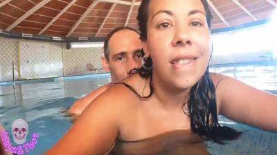 Maya Tetona Amateur Is Too Hot To Be Fucked In Pool on girlsporntube.one