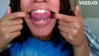 Giantess Mouth Long Uvula Long Tongue on girlsporntube.one