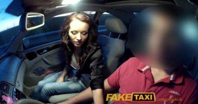 Adele Sunshine craves my hard cock in her tight pussy in a fake taxi ride - Czech Republic on girlsporntube.one