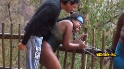 Black Chicks Pounded Outdoors on girlsporntube.one