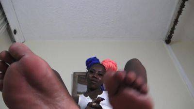 Ebony Princess Feet JOI by Foot Girls on girlsporntube.one