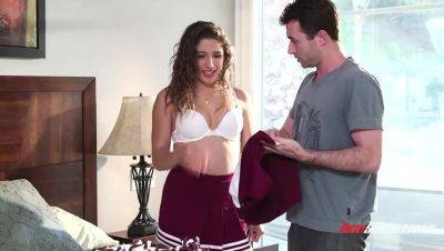 My Sister the Cheerleader: A James Deen & Abella Danger Encounter on girlsporntube.one