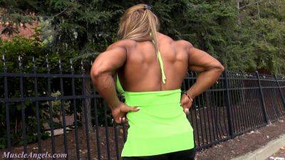 Maria Segura Female Muscle on girlsporntube.one