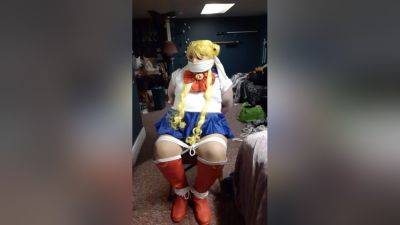 Sailor Scout Selfbondage on girlsporntube.one