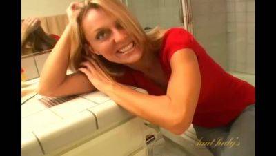 Brenda's Bathroom Masturbation Shower on girlsporntube.one