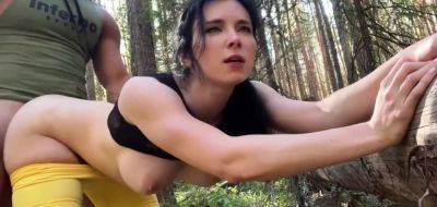 POV Big Tits Jogger Has Sex Wit Stranger In The Woods - Sweetie Fox on girlsporntube.one