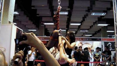 Chinese Tied Up Show - Japan - China on girlsporntube.one