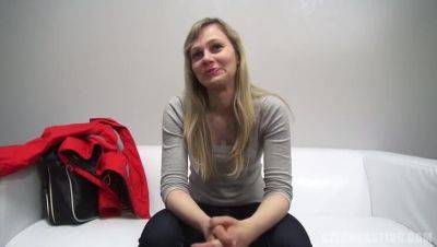 Elegant Blonde Renata with Piercings and Small Breasts - Czech Republic on girlsporntube.one