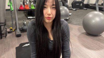 No Nut November Failure Cute Asian Gym Girl on girlsporntube.one