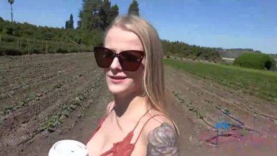 Paris White Brings City Lust to the Farm! on girlsporntube.one