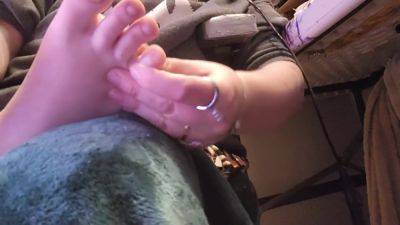 Foot Care - Day 8 - Pumice Stone Lotion And Silicone Sock (part 3) on girlsporntube.one