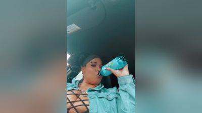 Titties In Car on girlsporntube.one