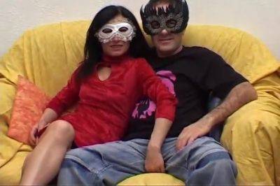 Couple With Mask Has Sex In Front A Camera 22 Min on girlsporntube.one