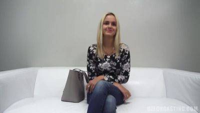 Attractive Blonde Veronika - Czech Republic on girlsporntube.one