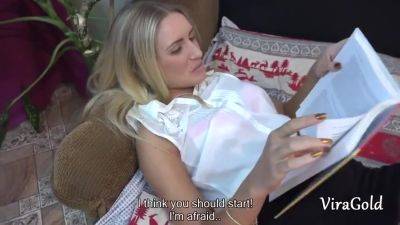 Petite 18yo Blonde Loses Her Virginity First Sex - Jessi Gold And Vira Gold on girlsporntube.one