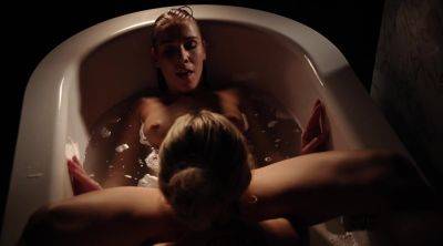 Steamy broads use the soapy tub to consume their lust for pussy on girlsporntube.one