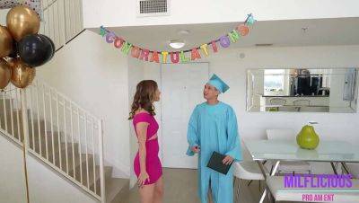 Stepmom Anya Olsen Fucking on Graduation Day on girlsporntube.one