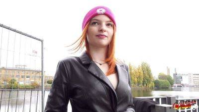 Redhead Foxy Icegram's First Rough Anal Casting in Germany - Germany on girlsporntube.one