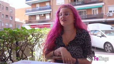 Big-Ass Rebeca Addams Gives a Blowjob to Her Horny Neighbor - Spain on girlsporntube.one