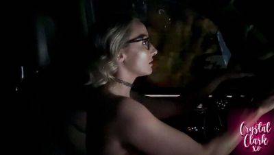 Blonde Step-MILF's Naughty POV Drive on girlsporntube.one