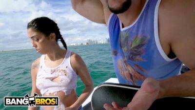 J Mac's hardcore Cuban rescue with Vanessa Sky off Miami coast - Cuba on girlsporntube.one