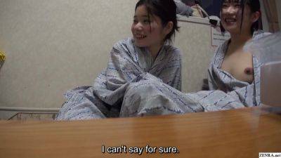 Slim Petite Japanese Cutie Enjoy Their First Lesbian Sex After Taking Bath Together - Japan on girlsporntube.one