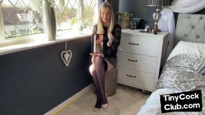 Solo SPH femina talks humiliative to pathetic small dickies - Britain on girlsporntube.one