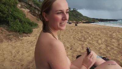 Kate England: a perfect fit for the nude beach on girlsporntube.one