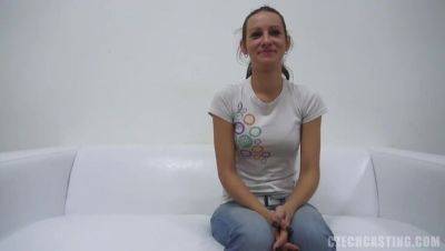 Amateur Czech Brunette Sarka in Solo Performance - Czech Republic on girlsporntube.one