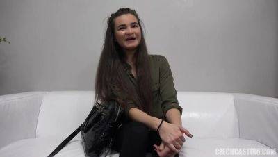 Stylish Ester: Czech Brunette Casting - Czech Republic on girlsporntube.one