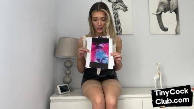 SPH femina talks dirty n humiliates smalldicks in solo video - Britain on girlsporntube.one