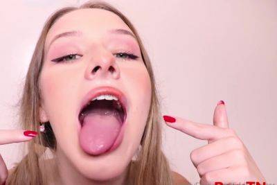 Diddly Asmr - Cum In My Mouth Cum on girlsporntube.one