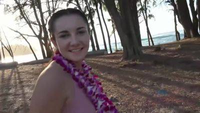 Jade Amber Returns to Hawaii for an Amateur POV Encounter with You! on girlsporntube.one