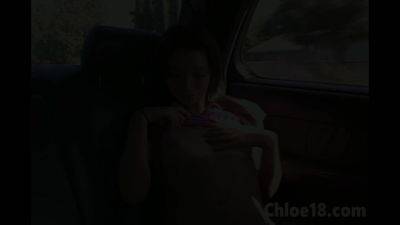 Chloe 18 Fingered In the Car In Public on girlsporntube.one